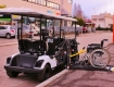 Navetta elettrica trasporto disabili